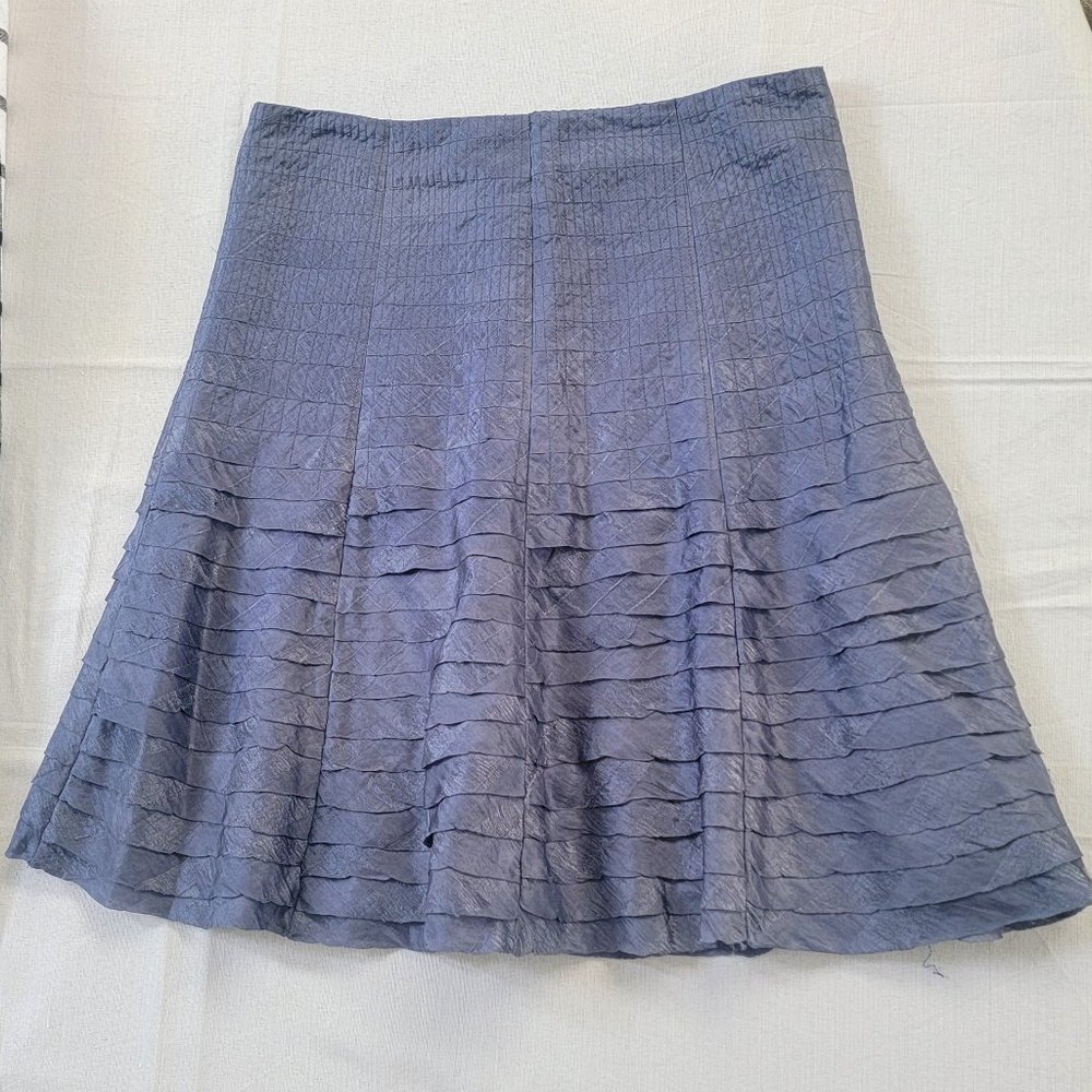 Women's Skirt Grey/Blue | Eric Raisina [haute texture] S